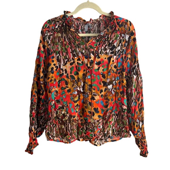 NWT ANTHROPOLOGIE BLANK LONDON BOHO BLOUSE - Picture 1 of 5